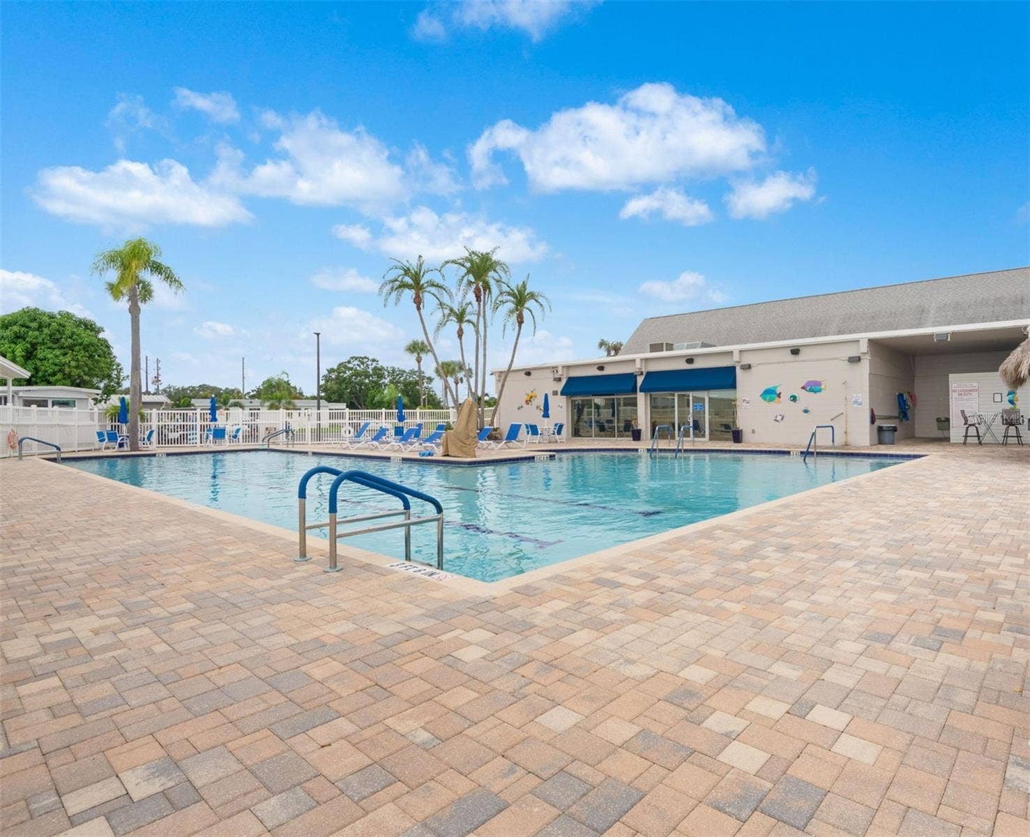 7173 MOUNT BRISTOL BOULEVARD NE, #458, St Petersburg, FL 33702 Pool close-up