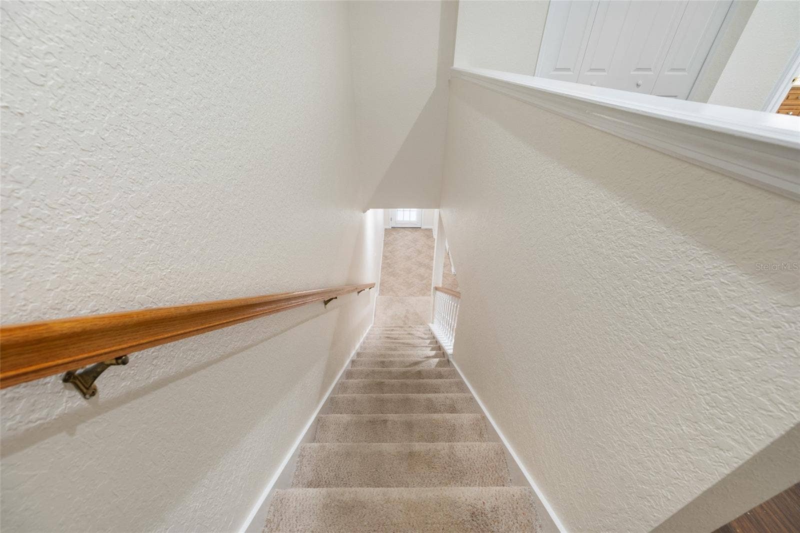 Stairs View From Top to Bottom!