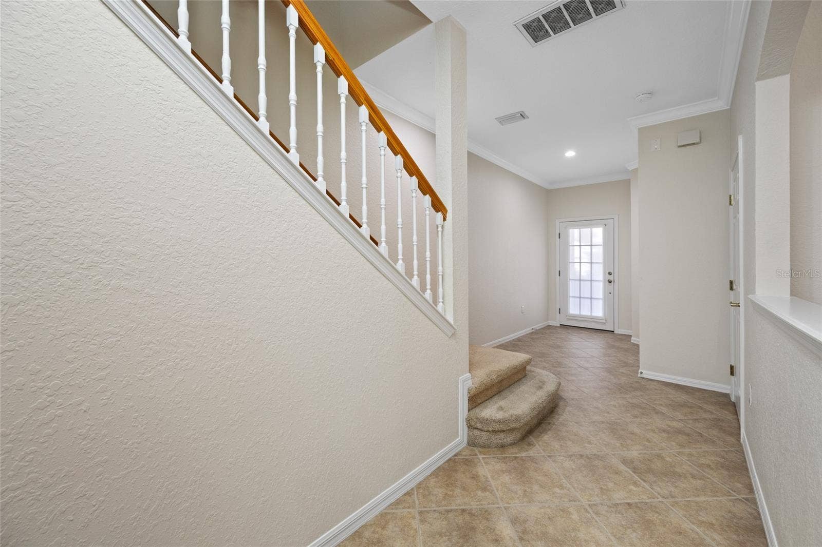 Hall to Foyer & Staircase!