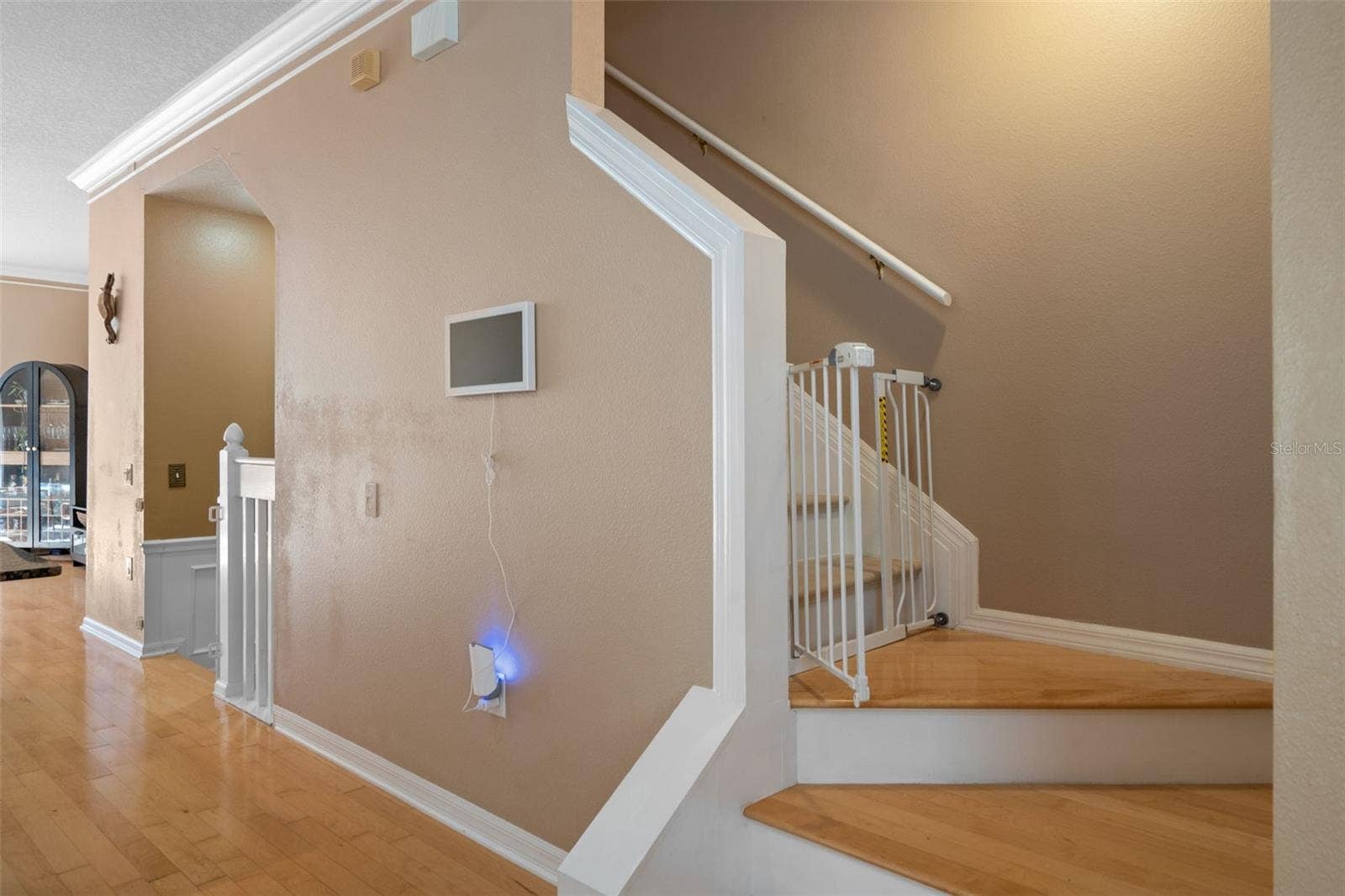 3181 BAYSHORE OAKS DRIVE, Tampa, FL 33611 Staircase to upper 3rd floor