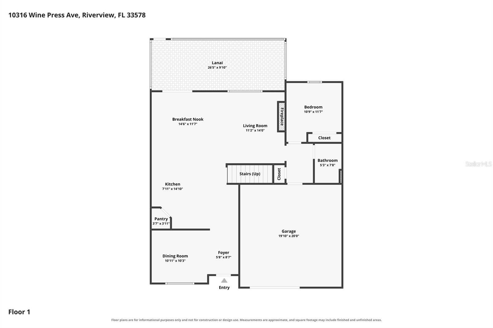 10316 WINE PRESS AVENUE, Riverview, FL 33578 10316 WINE PRESS AVENUE, Riverview, FL 33578