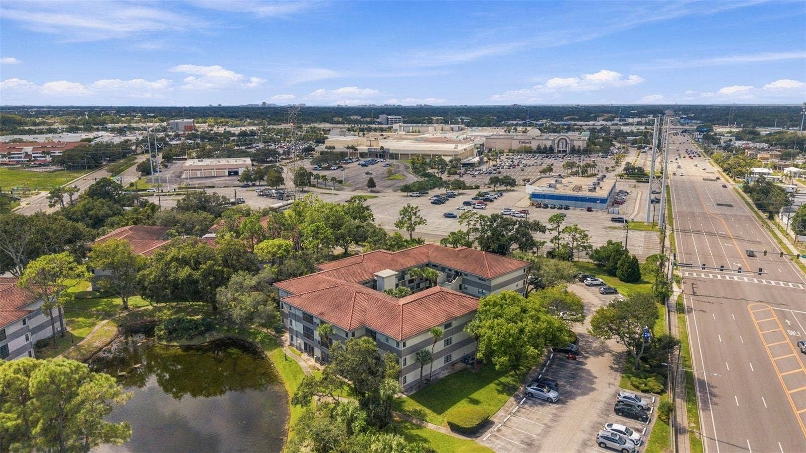 Walkable to Countryside Mall for shopping, dining and entertainment