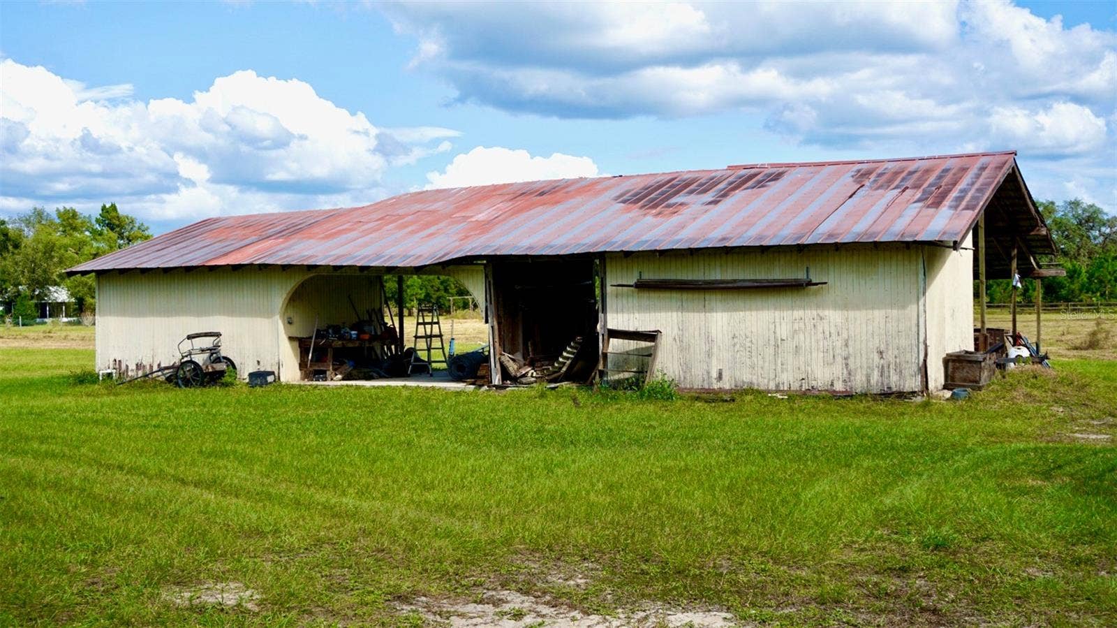 36178 GRESHAM ROAD, Webster, FL 33597 Back of hay barn