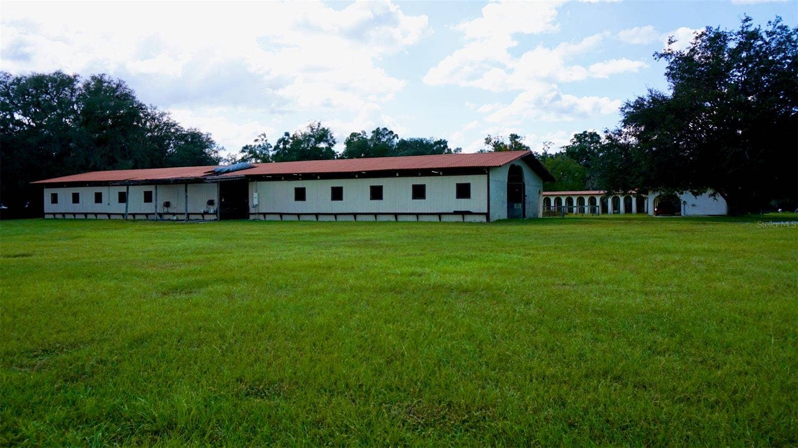 36178 GRESHAM ROAD, Webster, FL 33597 View of barn from left pasture