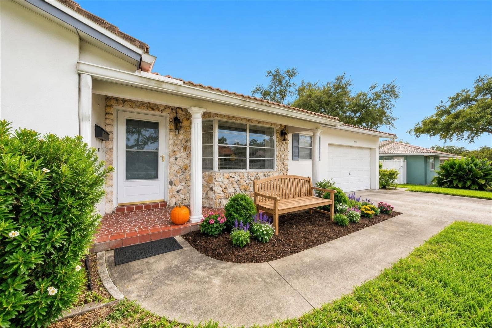 12266 69TH TERRACE, Seminole, FL 33772 Virtually staged front porch