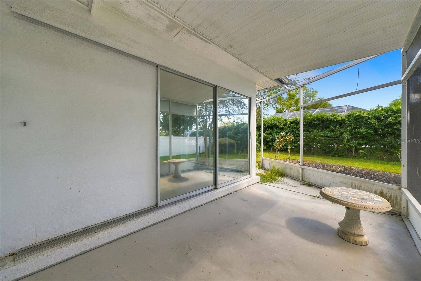 12266 69TH TERRACE, Seminole, FL 33772 Alternate view of screened in patio