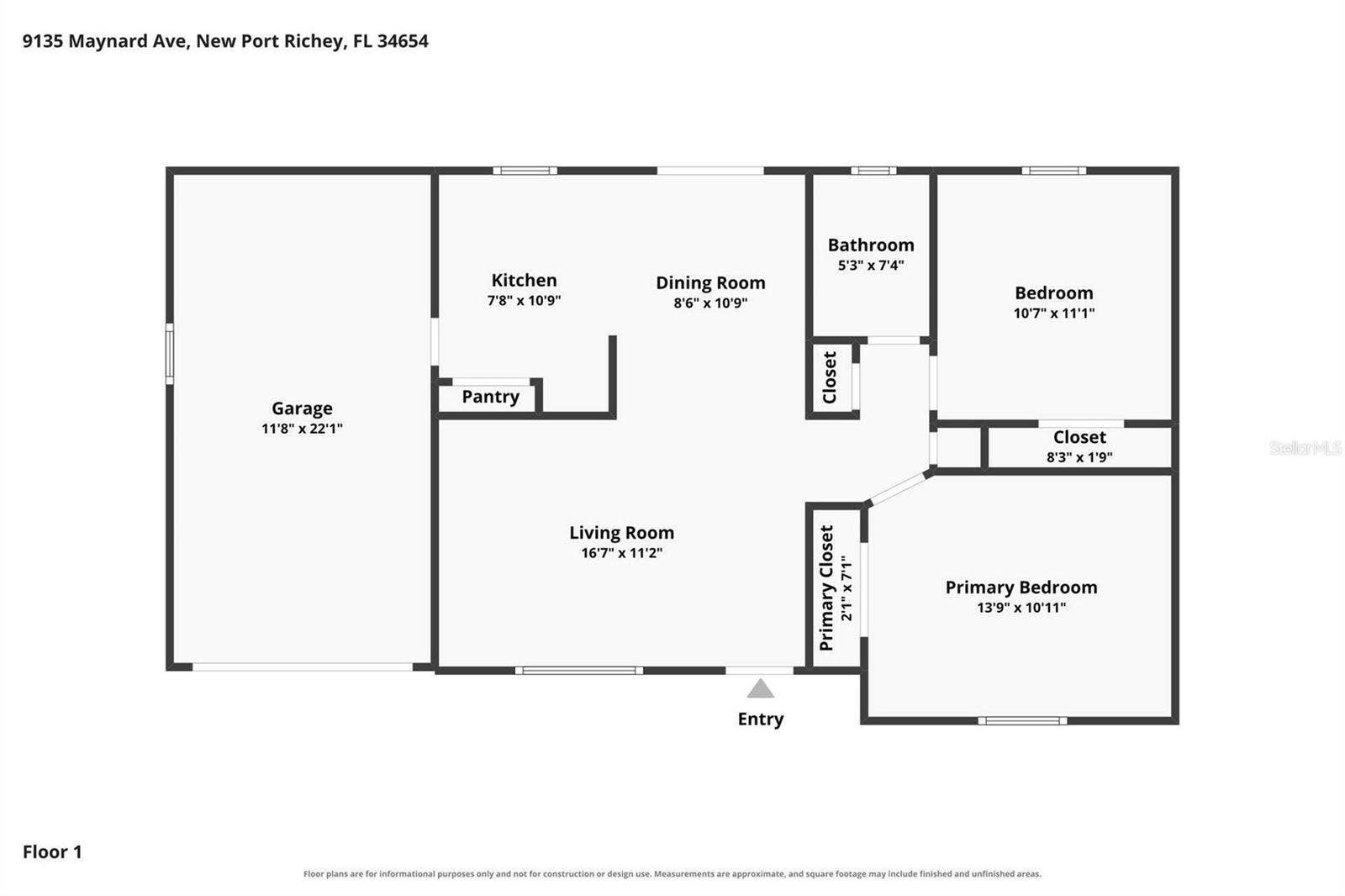 9135 MAYNARD AVENUE, New Port Richey, FL 34654 9135 MAYNARD AVENUE, New Port Richey, FL 34654