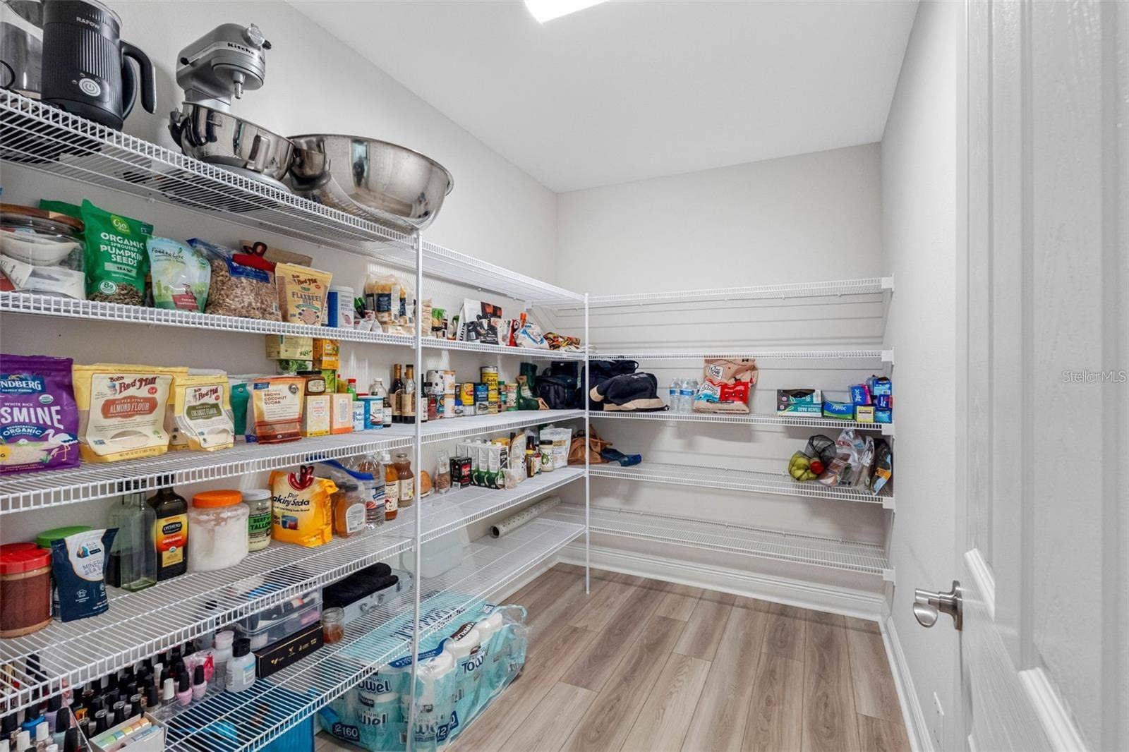 14868 SUMMER BRANCH DRIVE, Lithia, FL 33547 Walk-in pantry with floor-to-ceiling shelving