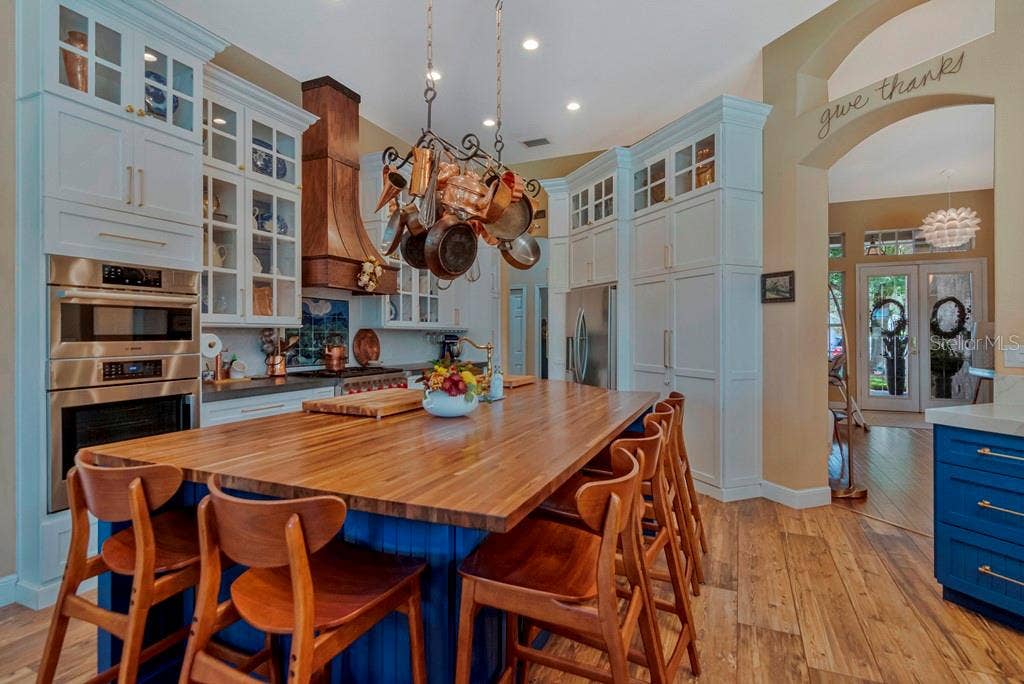 5907 CHERRY OAK DRIVE, Valrico, FL 33596 *Huge Kitchen Island with Butcher Block Countertops