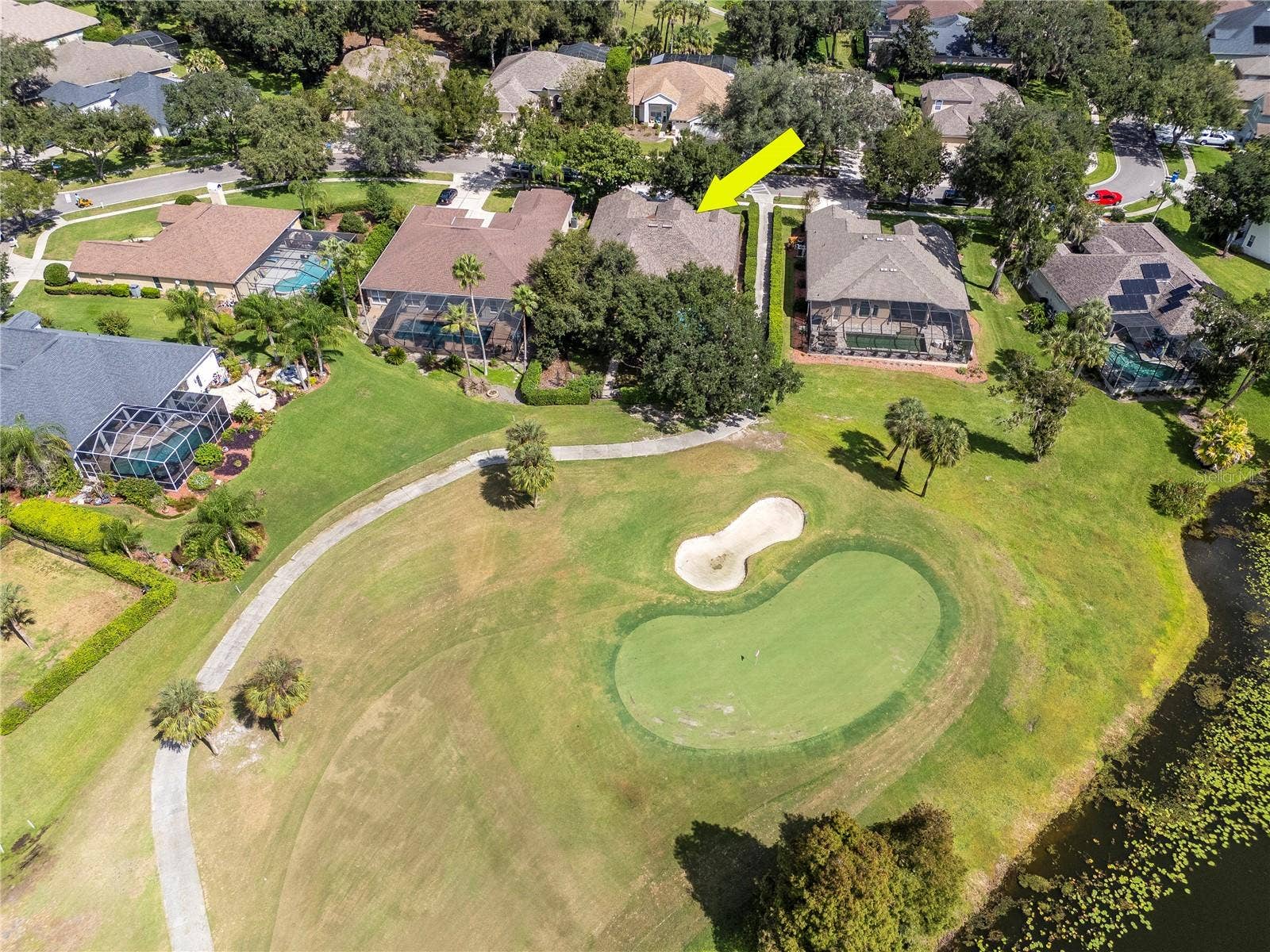 5907 CHERRY OAK DRIVE, Valrico, FL 33596 Wonderful Views of the 13th Green in the Backyard