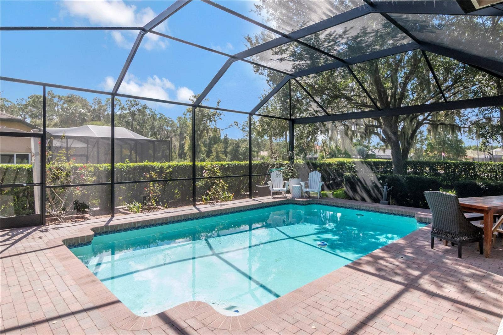5907 CHERRY OAK DRIVE, Valrico, FL 33596 Entire Patio rescreened and repainted