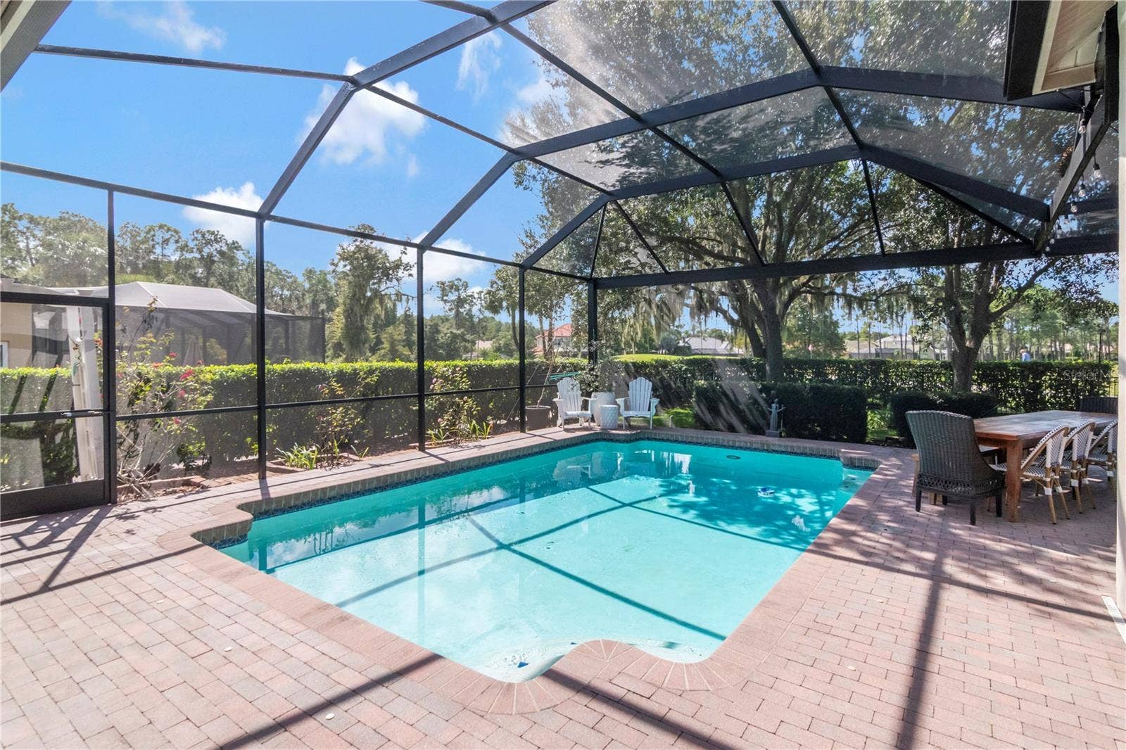 5907 CHERRY OAK DRIVE, Valrico, FL 33596 Entire Patio rescreened and repainted
