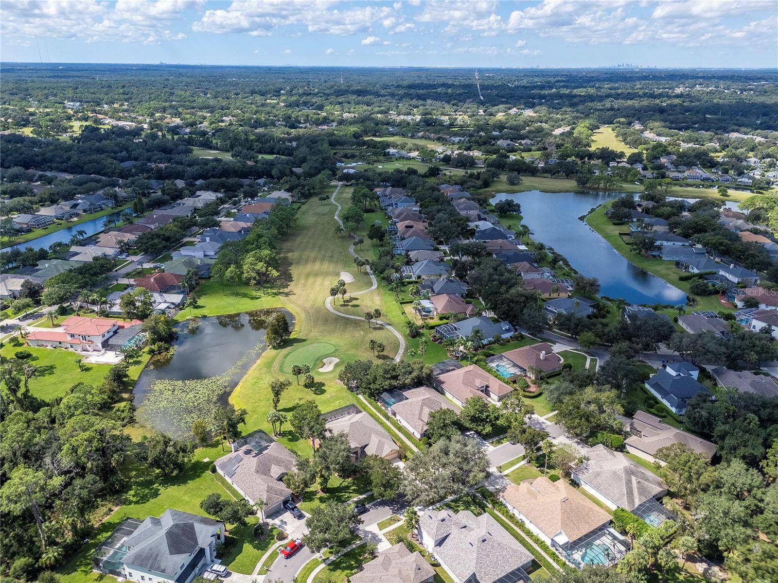 5907 CHERRY OAK DRIVE, Valrico, FL 33596 Wonderful Views of the 13th Green in the Backyard