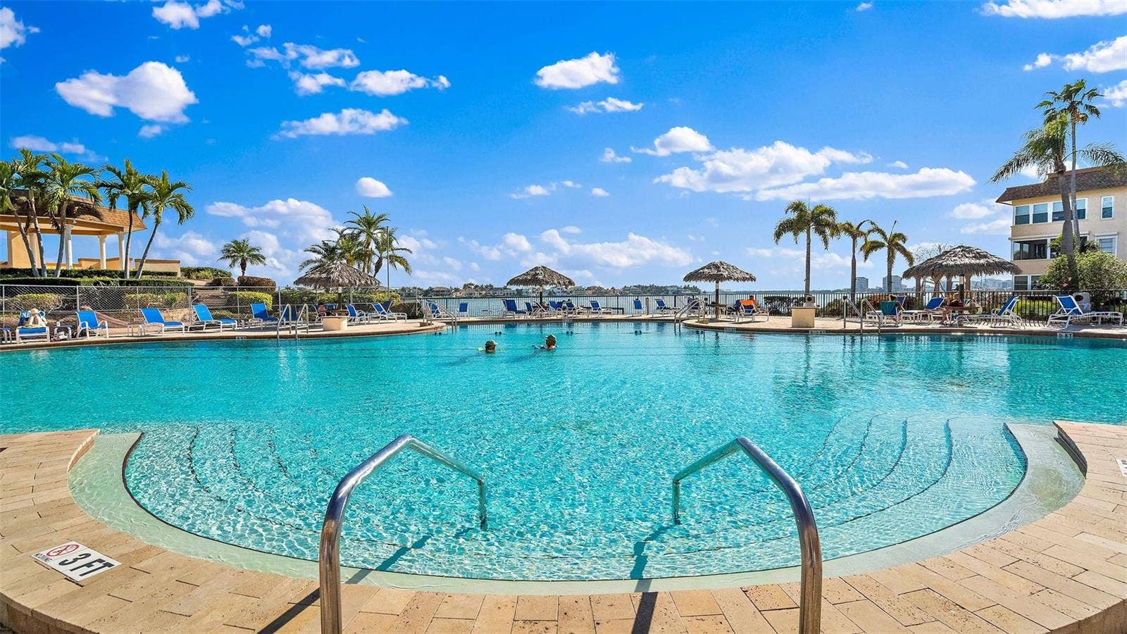 One of many pools