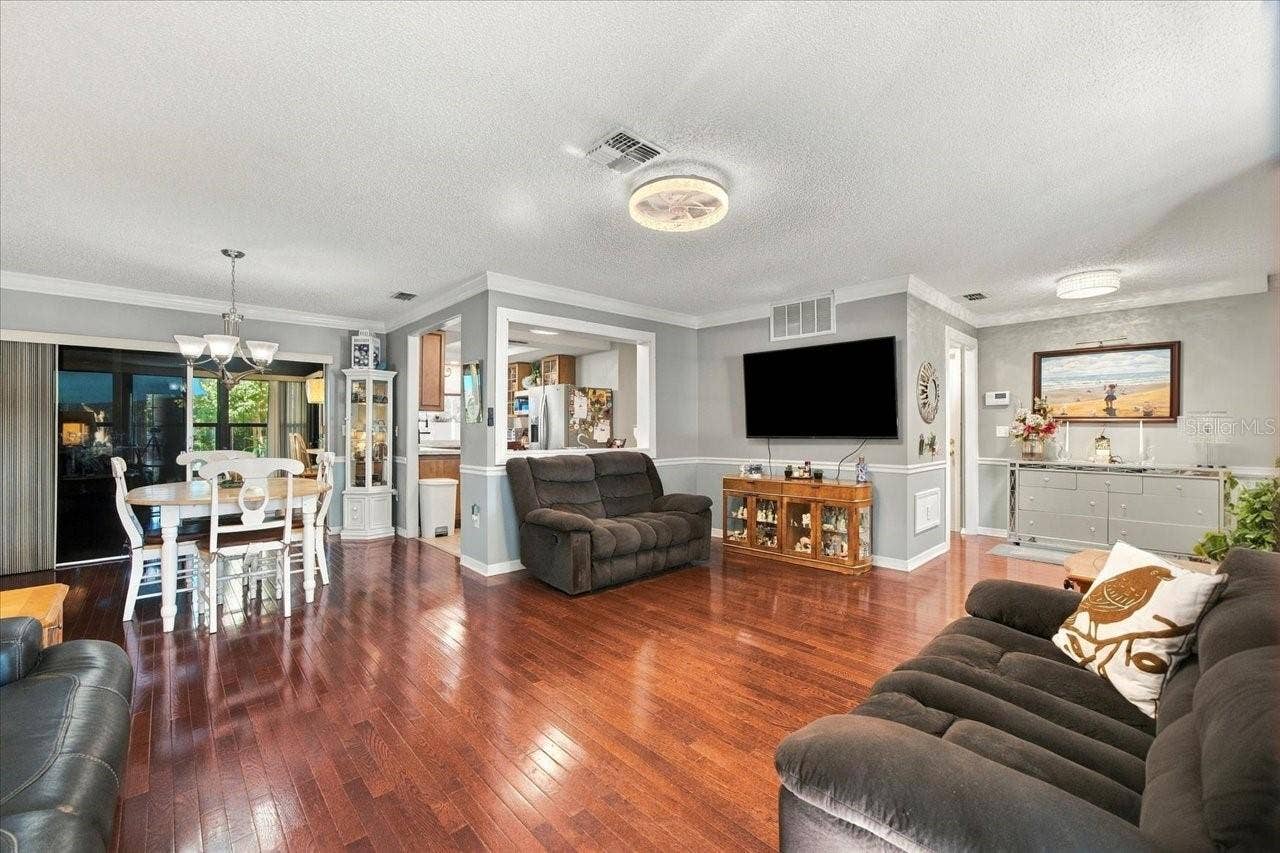 8109 RUMFORD COURT, Hudson, FL 34667 Living Room / Dining Room