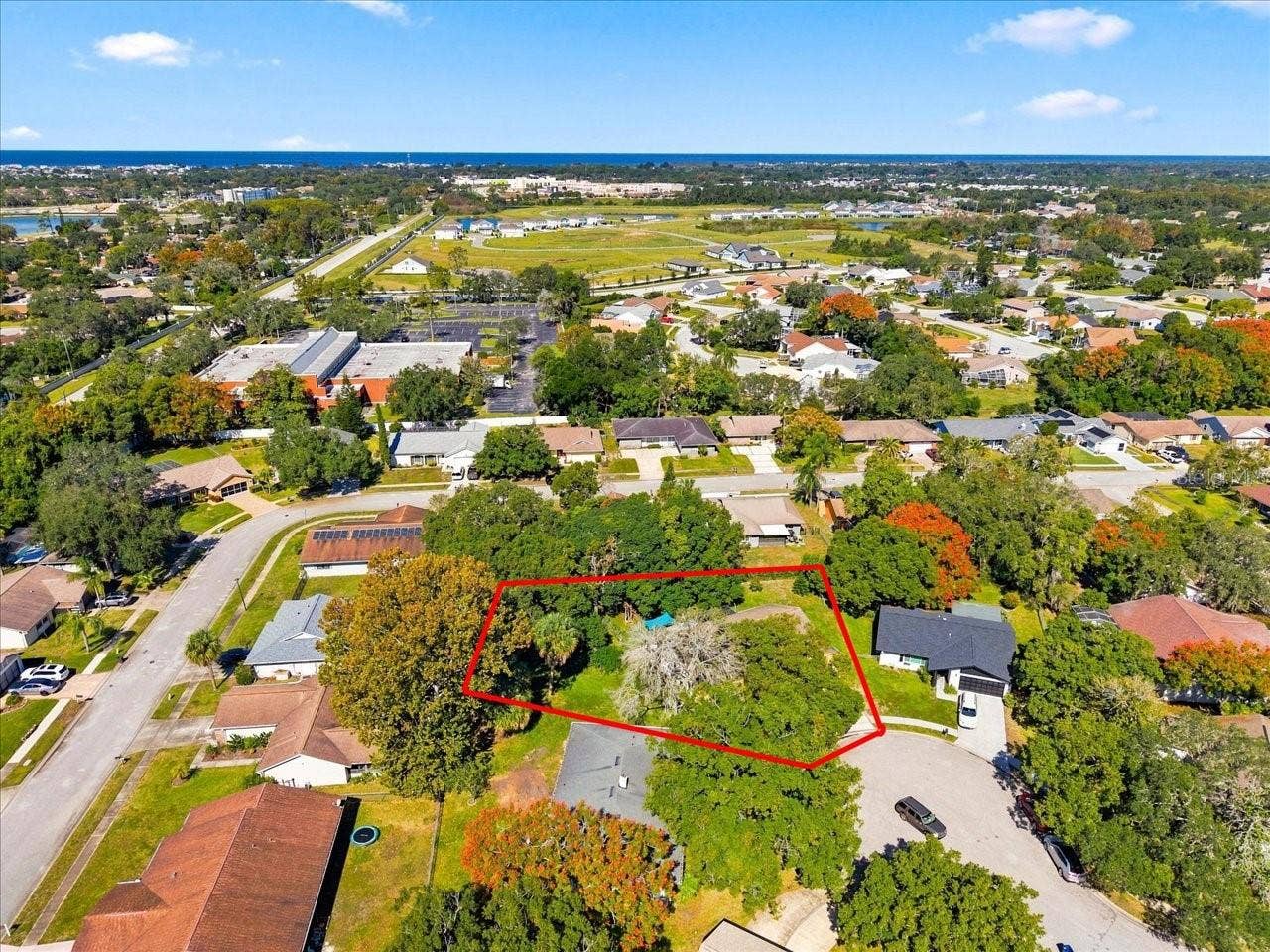 8109 RUMFORD COURT, Hudson, FL 34667 Aerial View