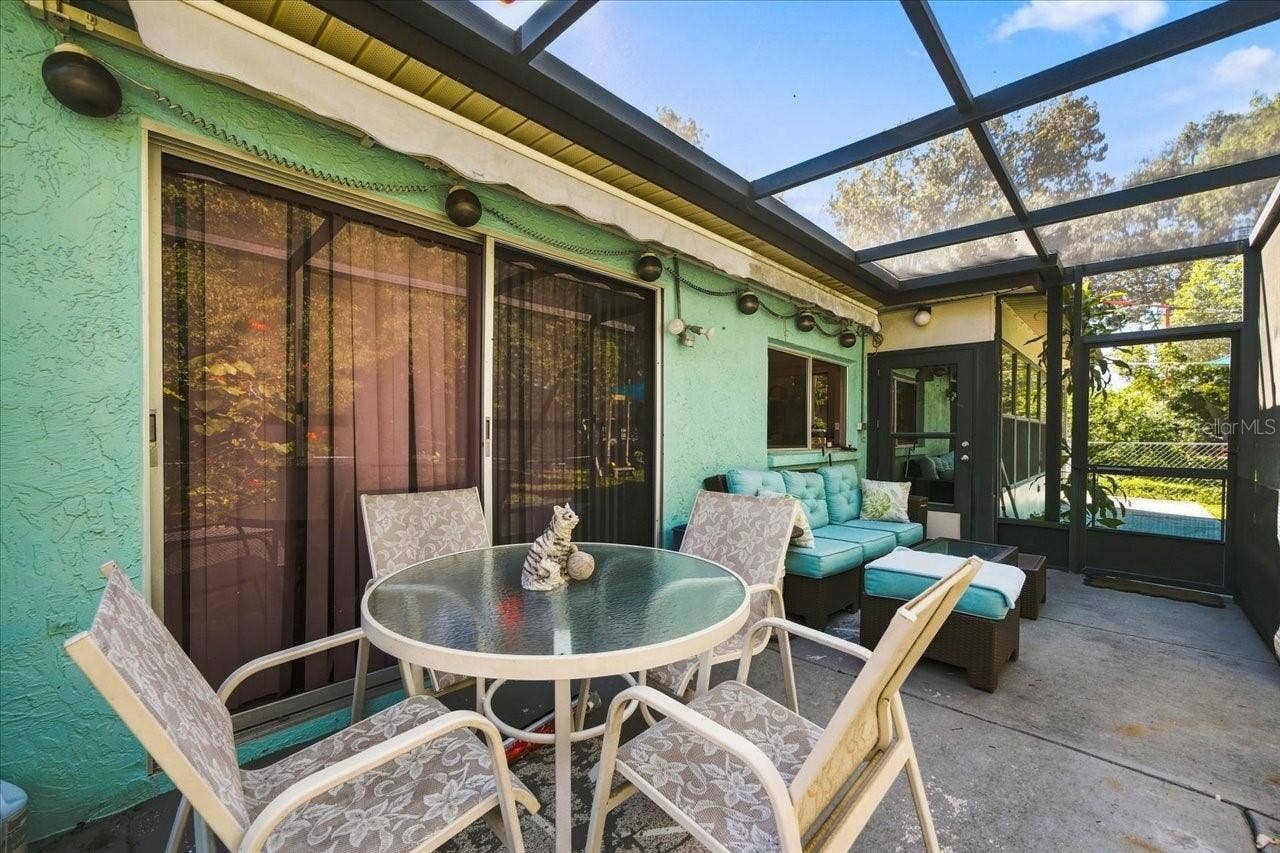 8109 RUMFORD COURT, Hudson, FL 34667 Screened in Patio