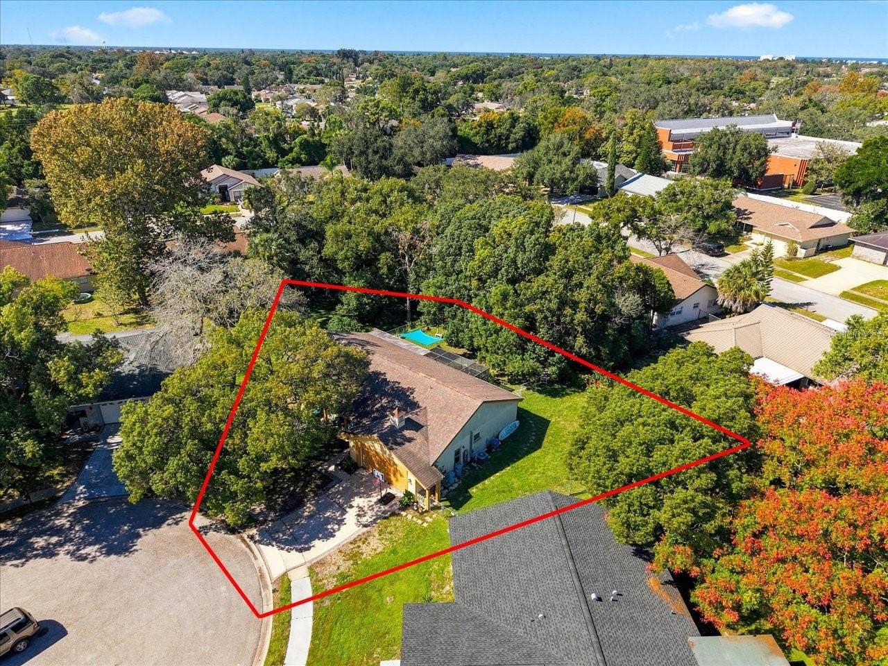8109 RUMFORD COURT, Hudson, FL 34667 Aerial View