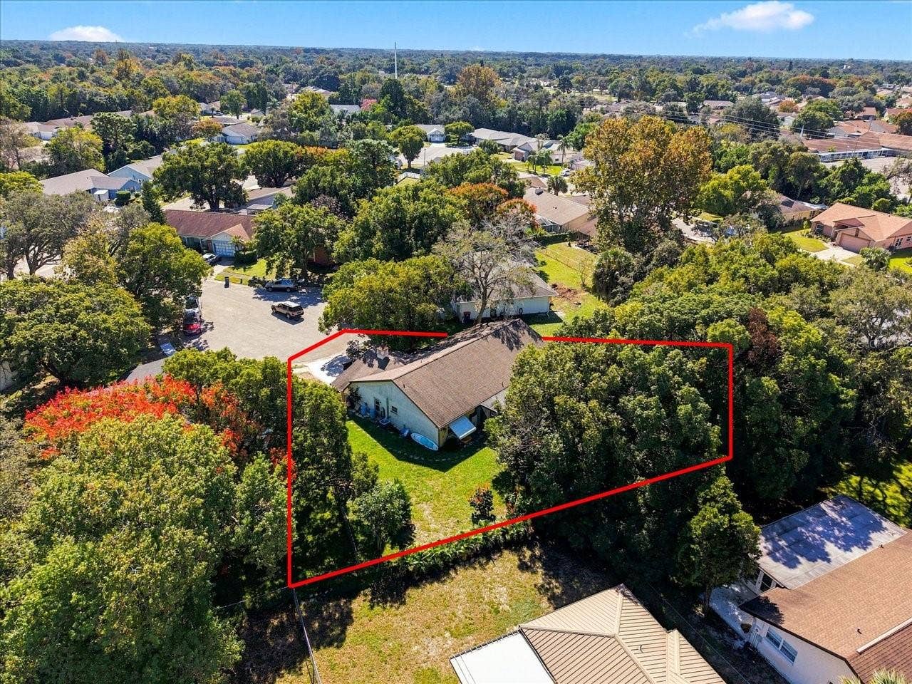 8109 RUMFORD COURT, Hudson, FL 34667 Aerial View