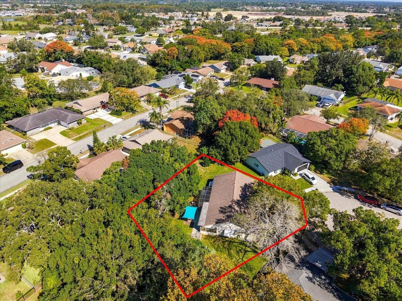 8109 RUMFORD COURT, Hudson, FL 34667 Aerial View