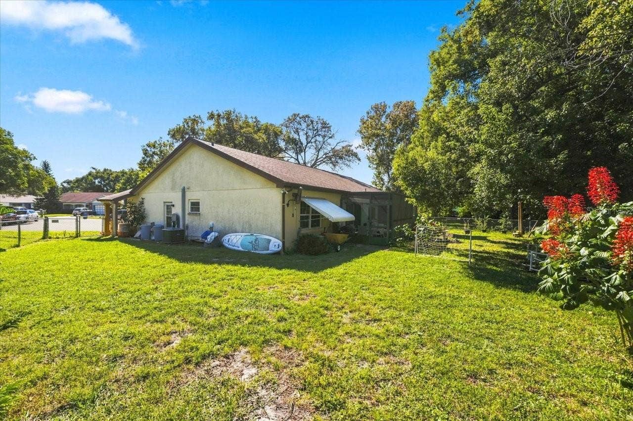 8109 RUMFORD COURT, Hudson, FL 34667 Backyard