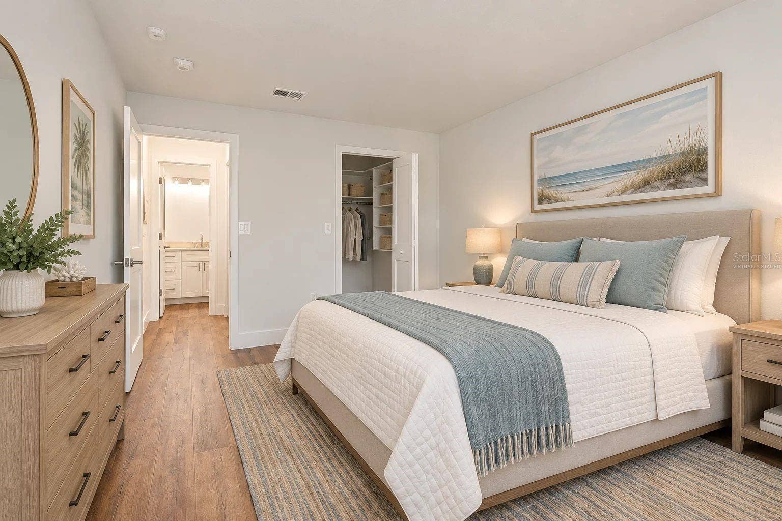 5955 30TH AVENUE S, #111, Gulfport, FL 33707 Virtually Staged Bedroom