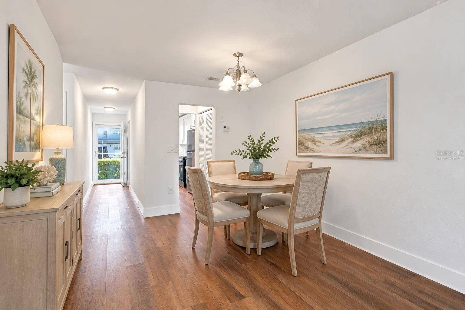 5955 30TH AVENUE S, #111, Gulfport, FL 33707 Virtually Staged Dining
