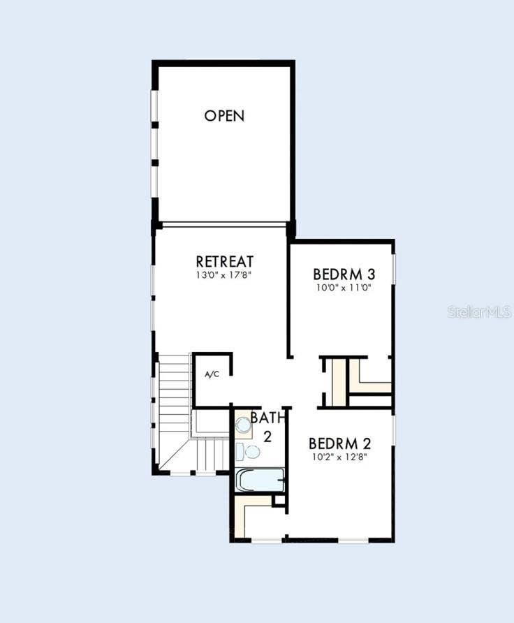 9437 FLOREY WAY, Orlando, FL 32827 Floor Plan Second Floor