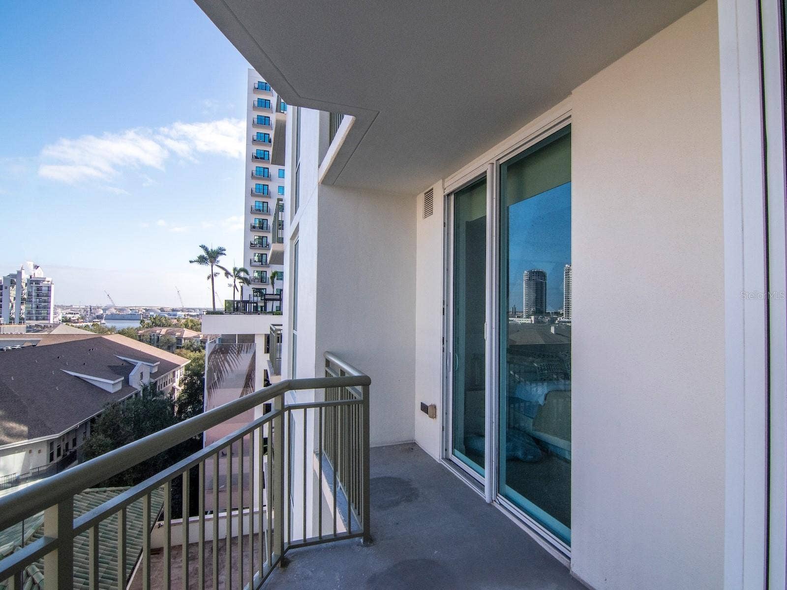 450 KNIGHTS RUN AVENUE, #803, Tampa, FL 33602 Views From Balcony off Living Room and Primary Bedroom