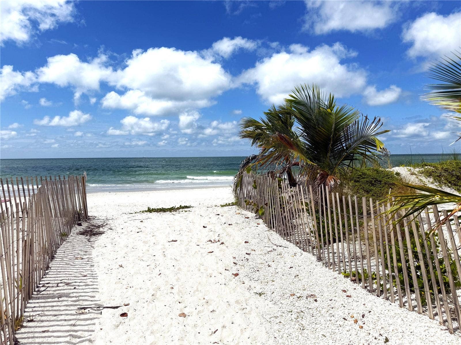 Beach is across the street