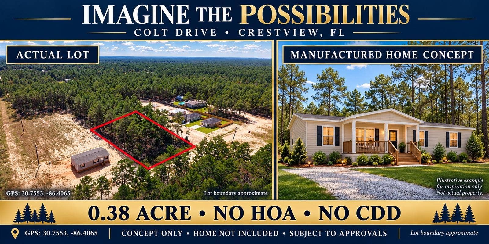 COLT DRIVE, Crestview, FL 32539 COLT DRIVE, Crestview, FL 32539