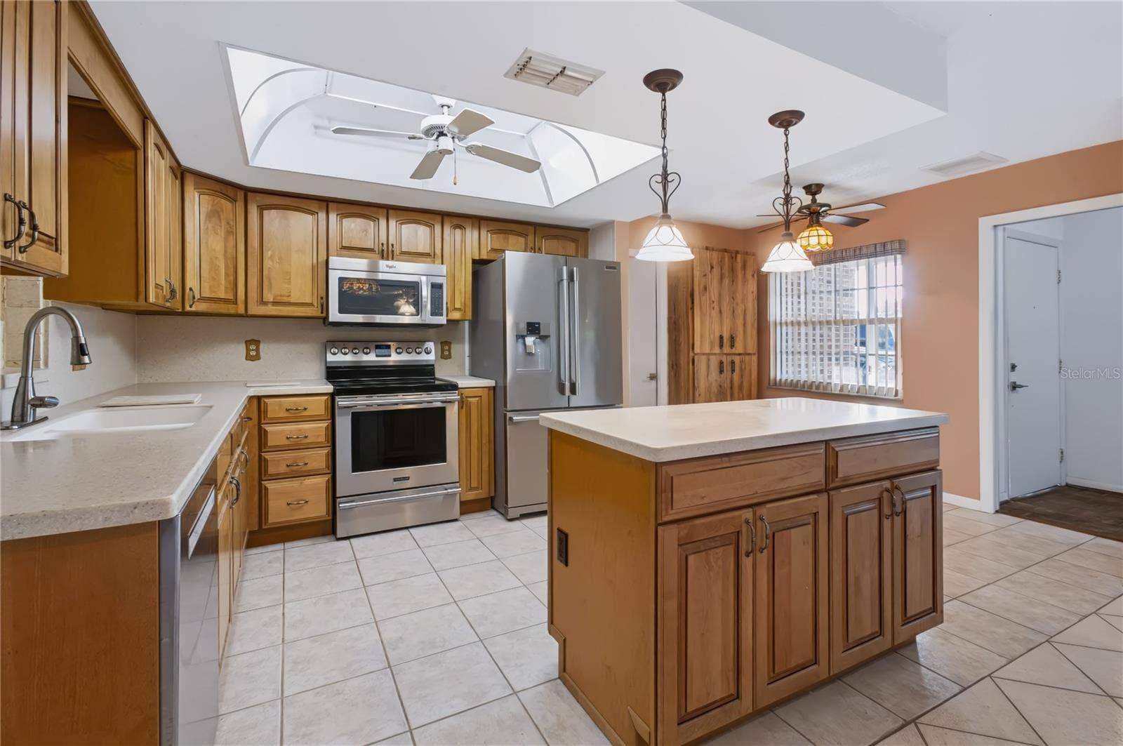 12939 115TH STREET, Largo, FL 33778 Gorgeous kitchen with Island and bright lighting