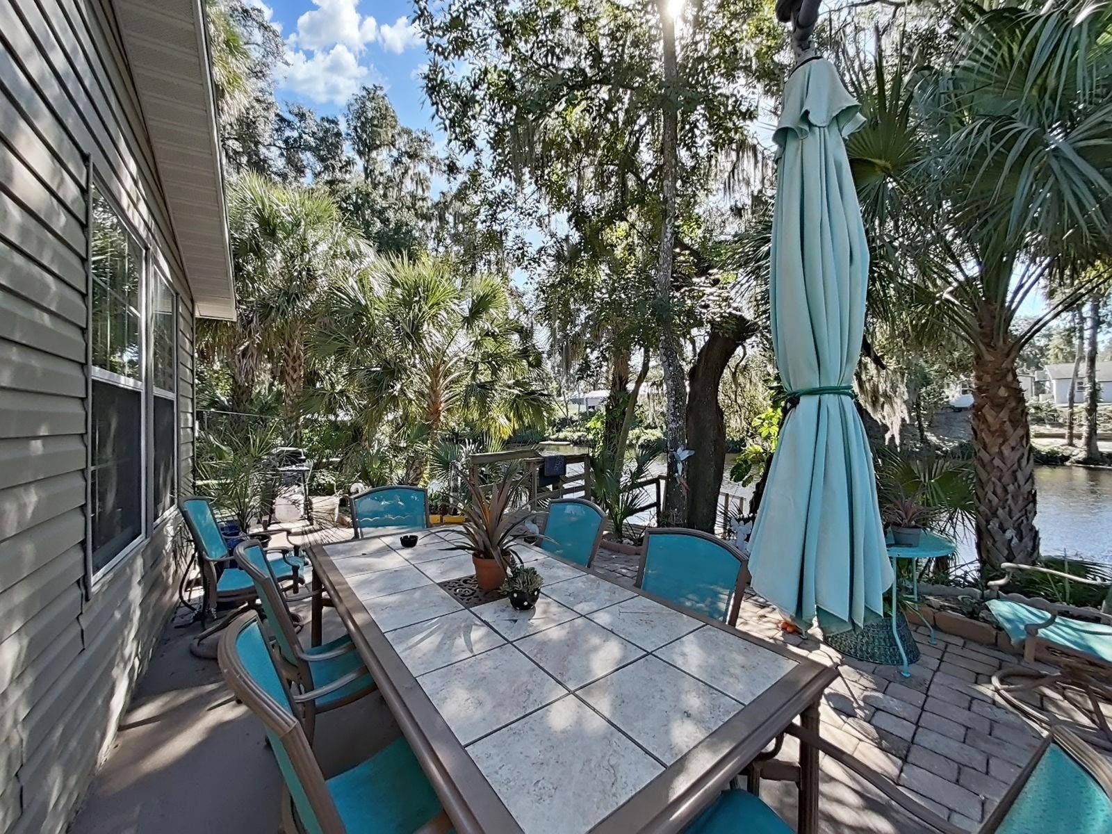 4218 ALAFIA BLVD, Brandon, FL 33511 Back Patio