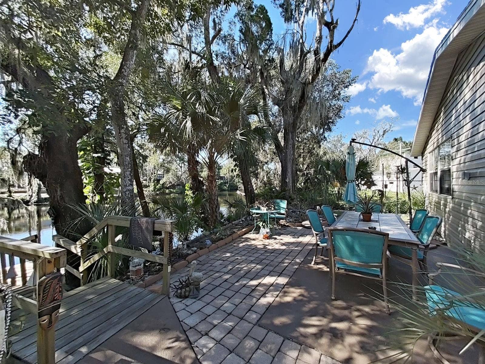 4218 ALAFIA BLVD, Brandon, FL 33511 Back Patio
