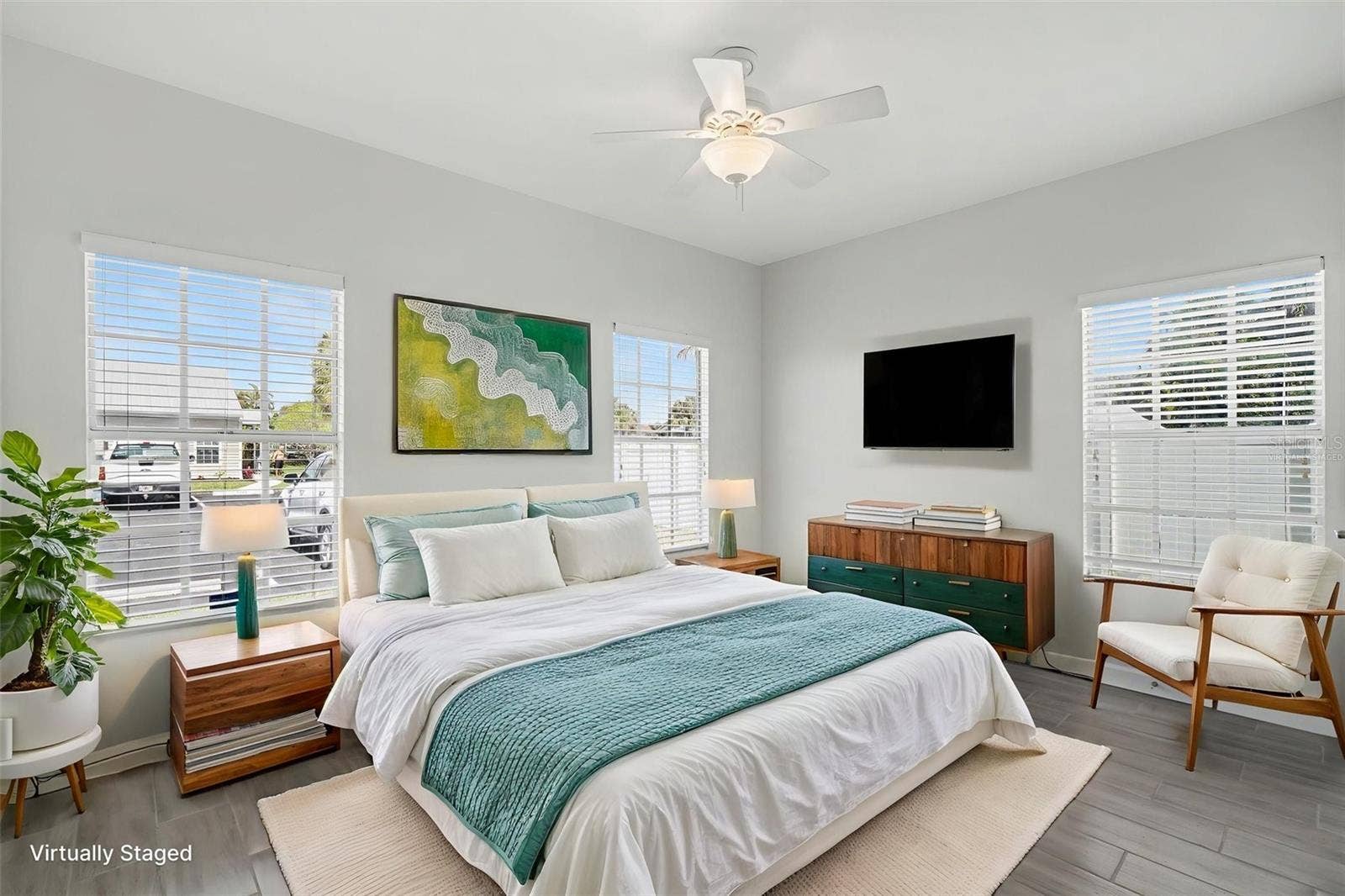 Virtually Staged - Primary Bedroom