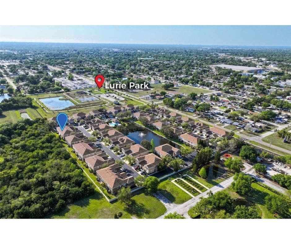 5350 60TH AVENUE N, St Petersburg, FL 33709 5350 - Blue Pin