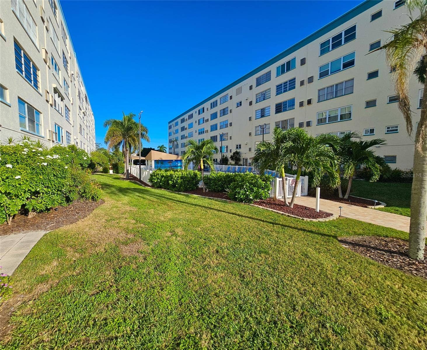 2850 59TH STREET S, #112, Gulfport, FL 33707 Pool Area Just Steps from Unit!