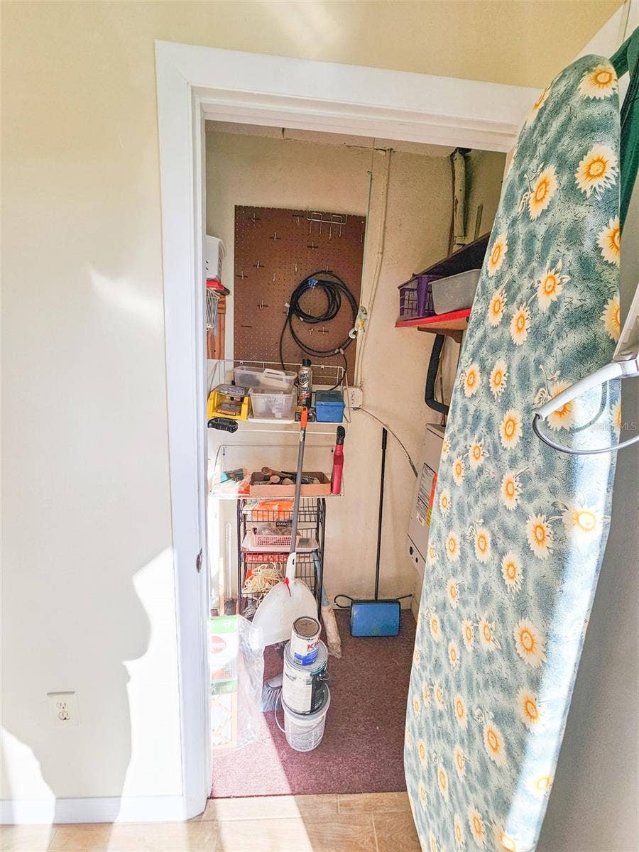 2850 59TH STREET S, #112, Gulfport, FL 33707 Storage In Florida Room Area.