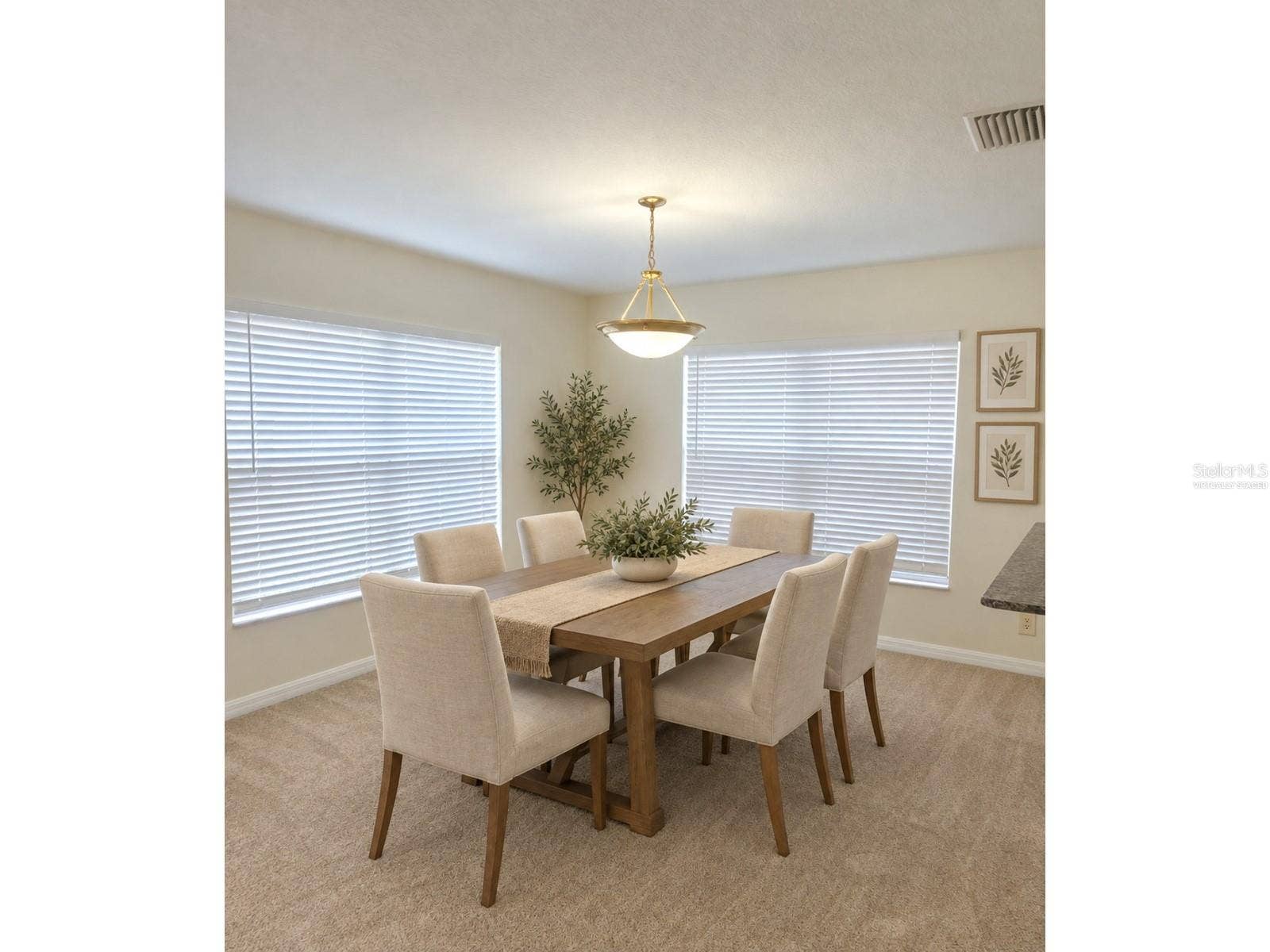 3438 CASTLE STONE CT, Valrico, FL 33594 Virtually Staged - Dining Room