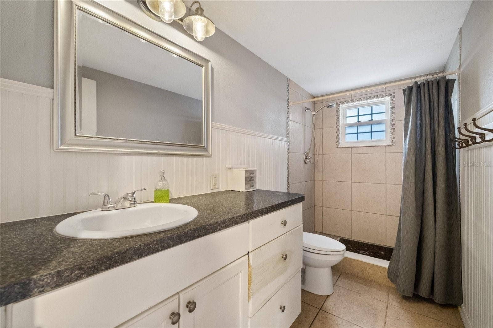 Bathroom 1 with Step in Shower