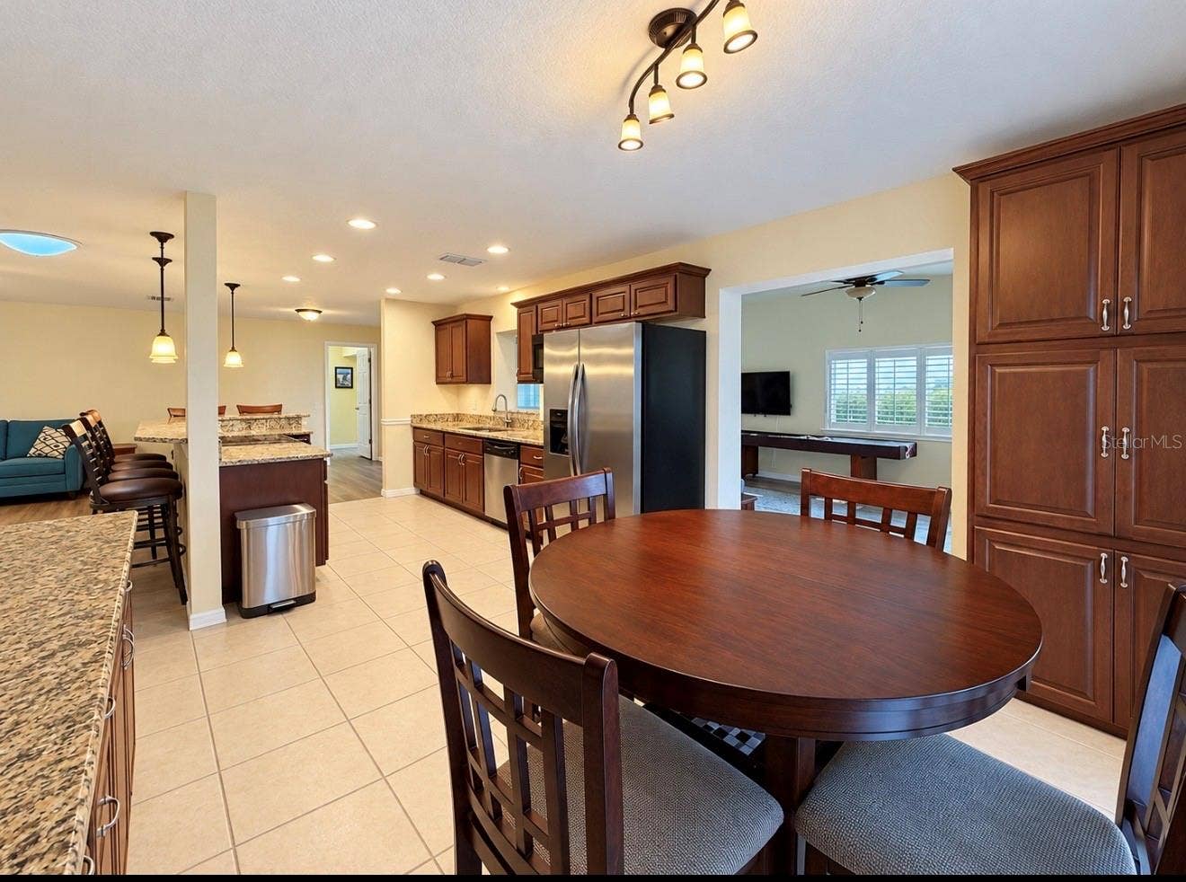 1231 ROSEWOOD STREET, Largo, FL 33770 dining with built in pantry
