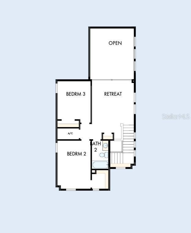 6366 ROVER WAY, St Cloud, FL 34771 Floor Plan Second Floor