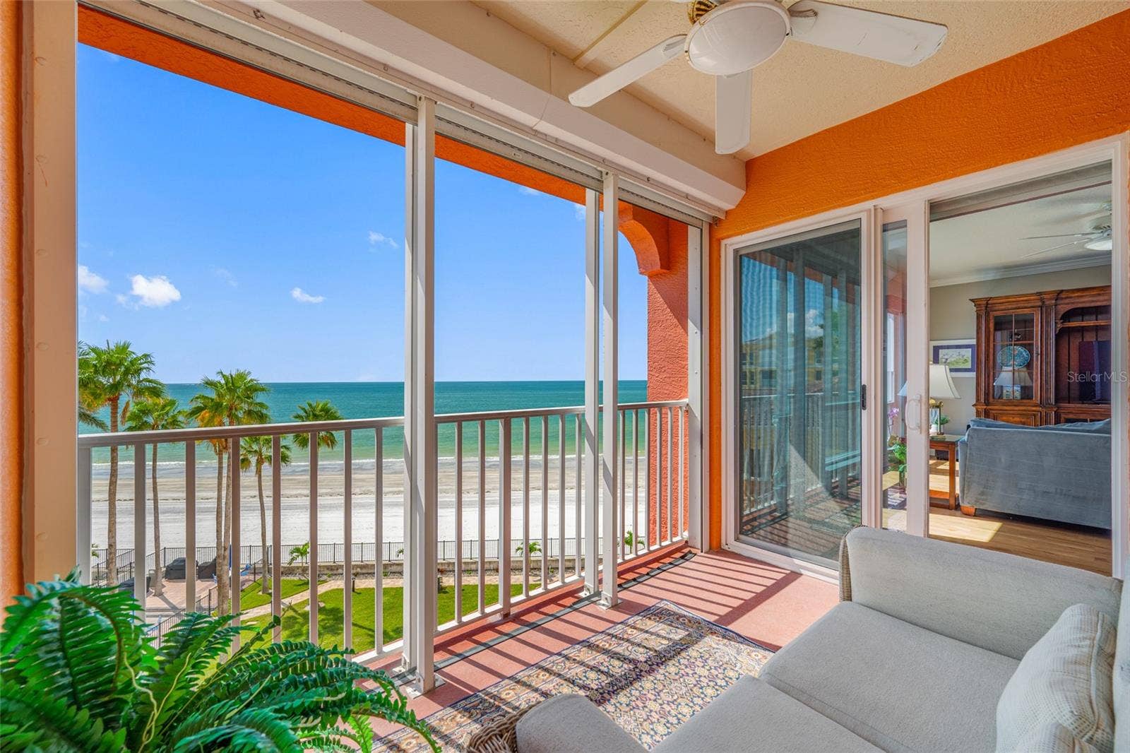 The View from YOUR PRIVATE BALCONY.