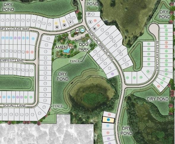 13745 Tropical Breeze Way Site Map