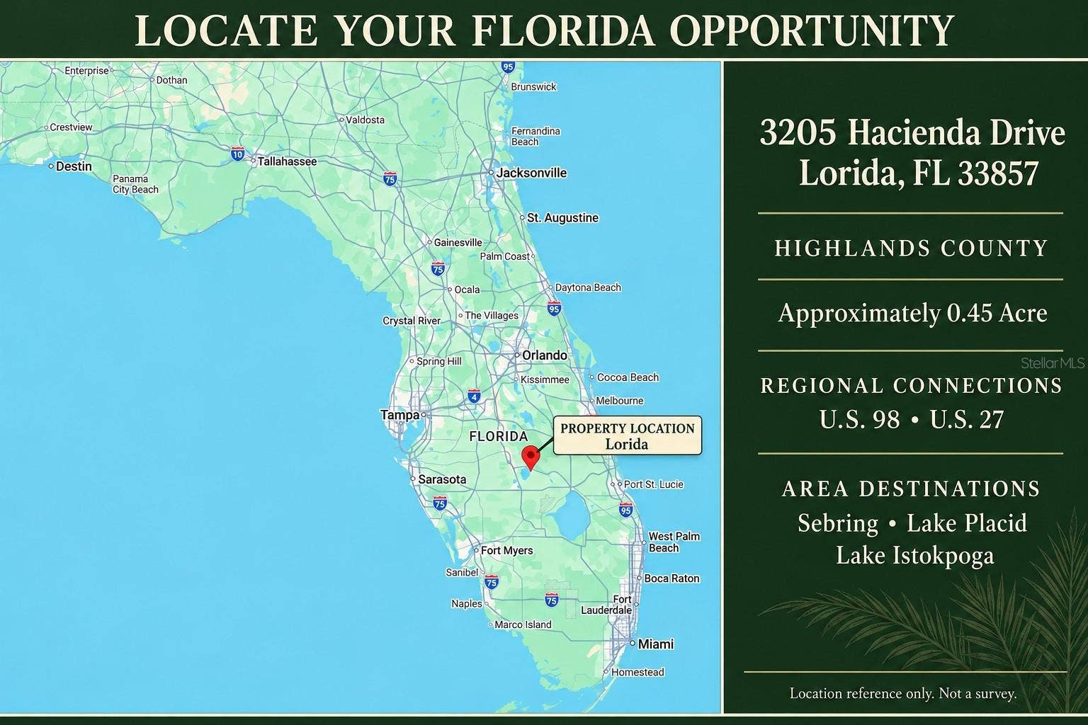 3205 HACIENDA DRIVE, Lorida, FL 33857
