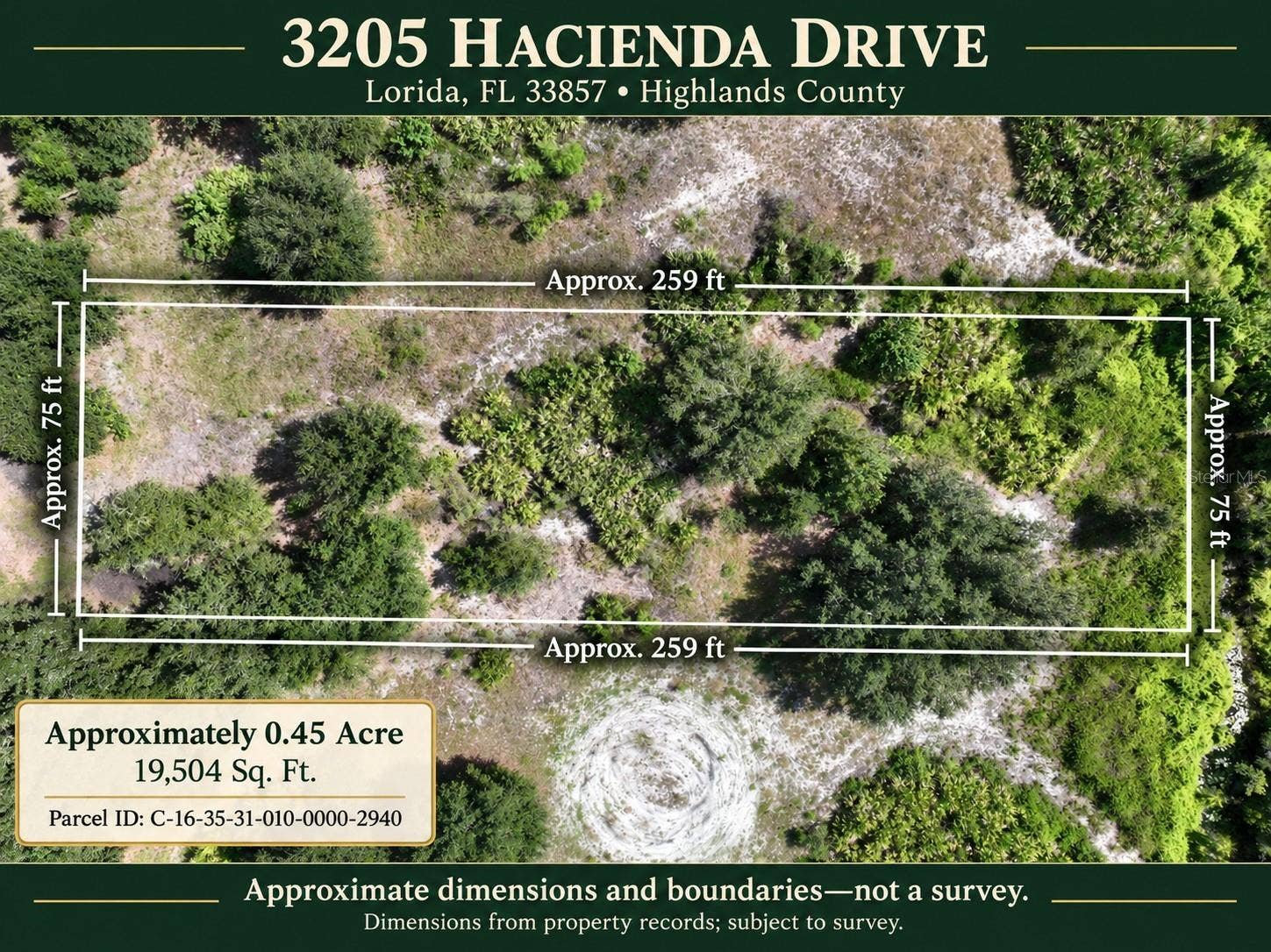 3205 HACIENDA DRIVE, Lorida, FL 33857