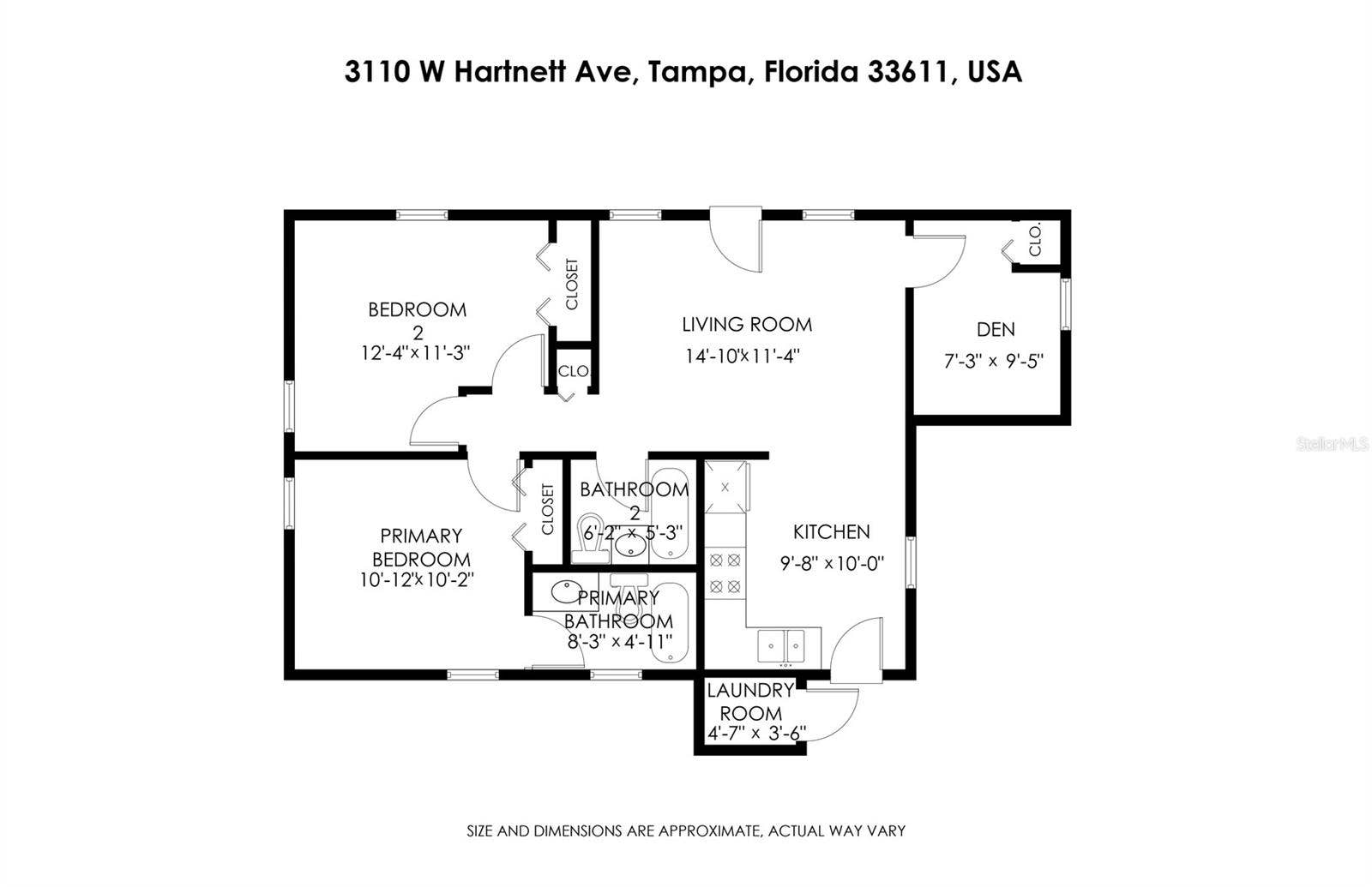 3110 W HARTNETT AVENUE, Tampa, FL 33611 3110 W HARTNETT AVENUE, Tampa, FL 33611