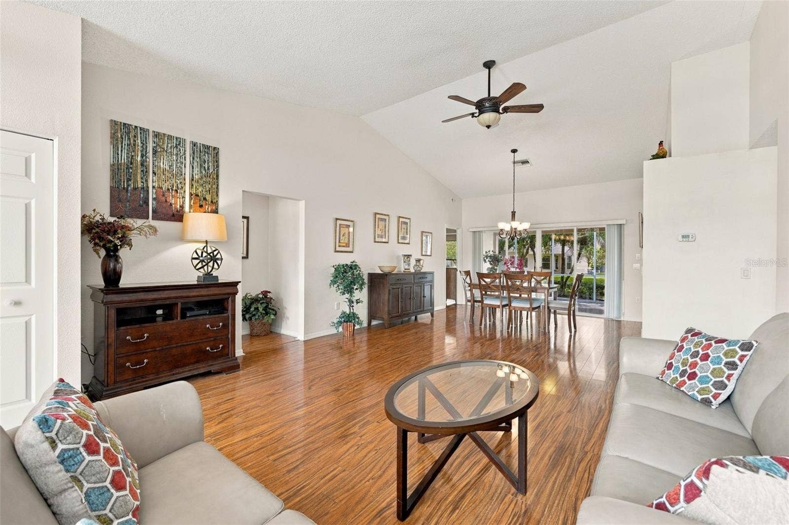 1149 WOLFORD DRIVE, New Port Richey, FL 34655 Another living room / dining room view