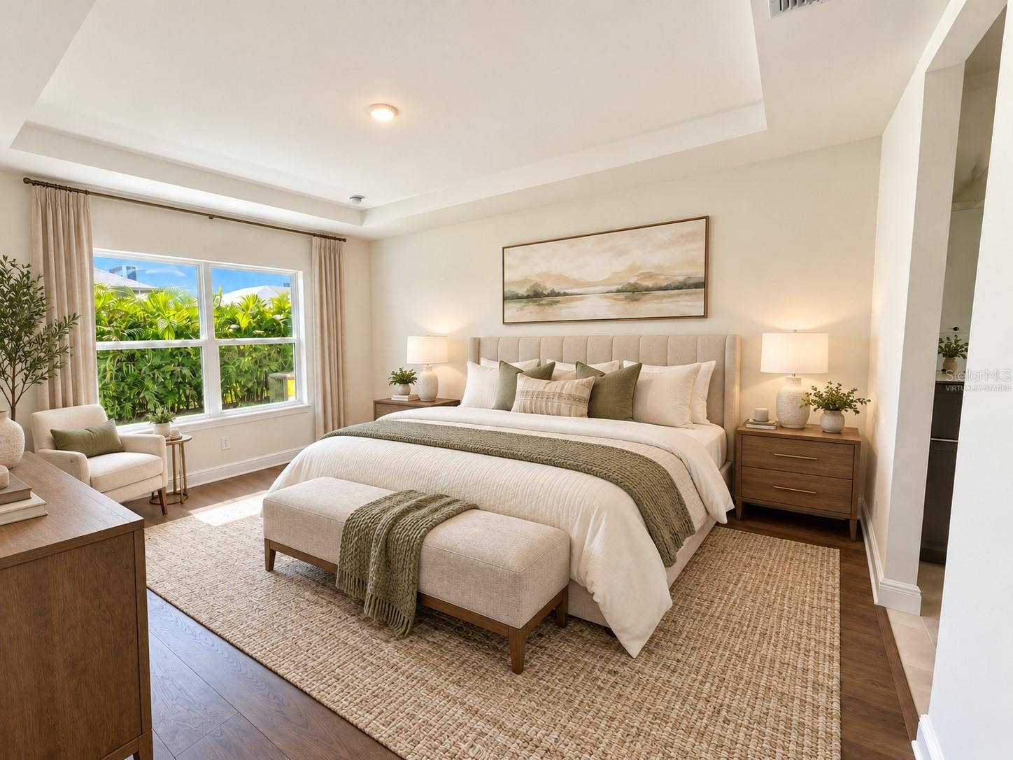 Virtually Staged - Primary Bedroom