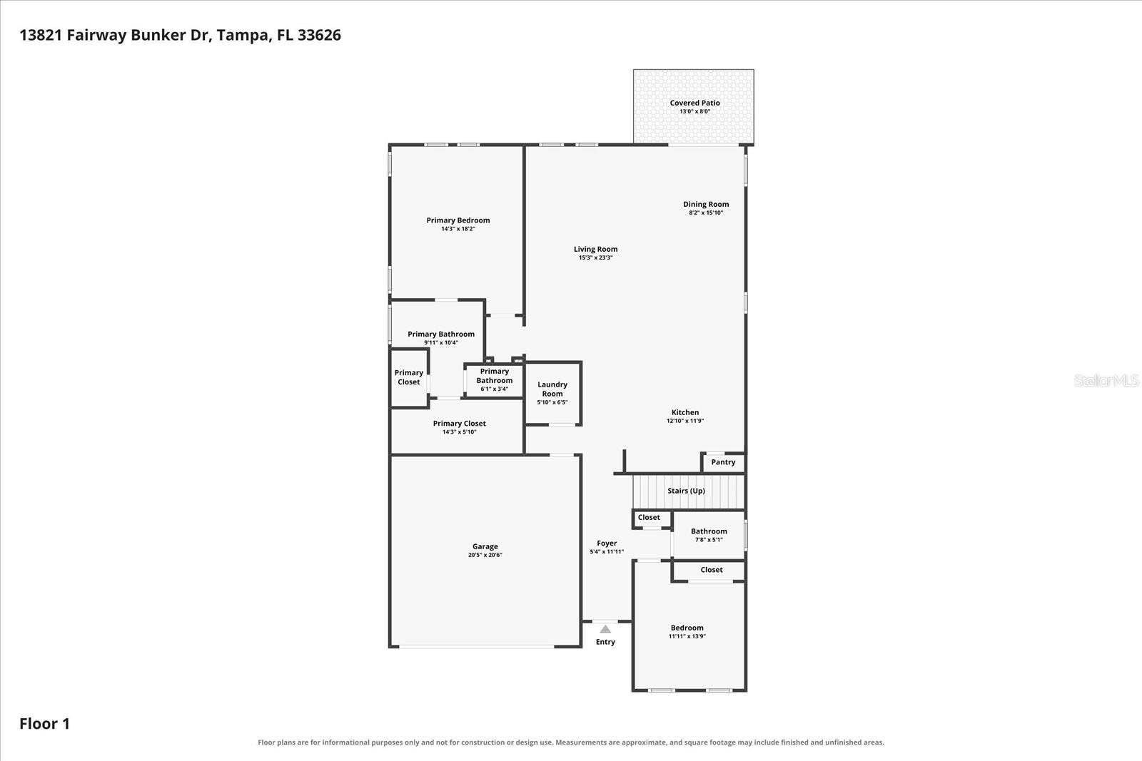Floorplan: 1st Floor